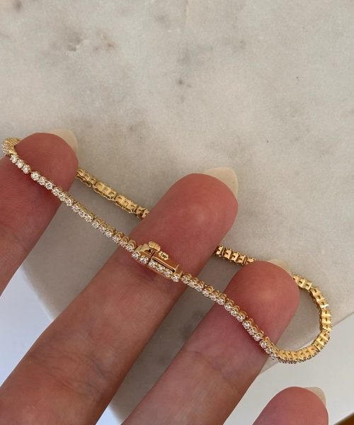 ByBiehl Fine Tennis Armbånd - Bilde 5