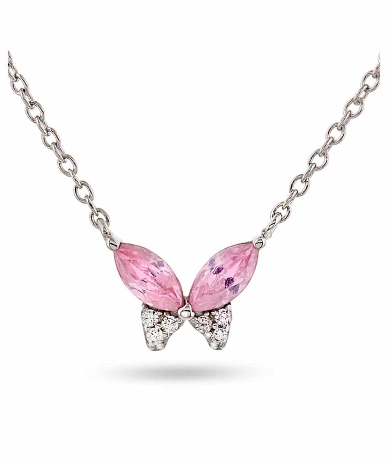 Prins & Prinsesse - smykke i sølv med zirkonia