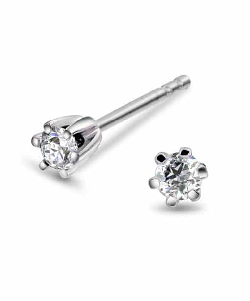 Enstens Ørepynt 0.17ct. Brilliant Cut