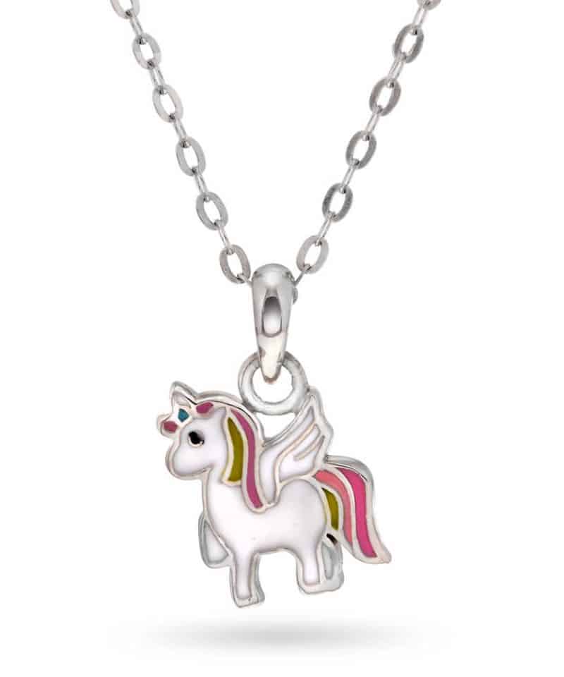 Smykke i sølv - Unicorn