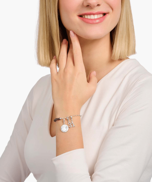 Thomas Sabo - Silver charm pendant number 9 with zirconia - Bilde 2