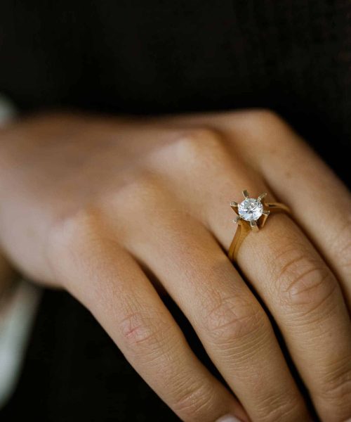 Enstensring 1.00ct TWSI - Bilde 2