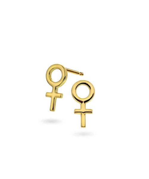 Femme øredobber i sølv