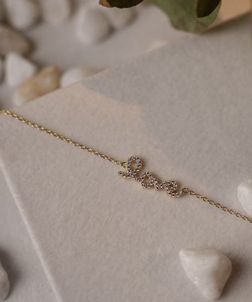 Bright love armbånd i sølv med zirkonia - Bilde 3