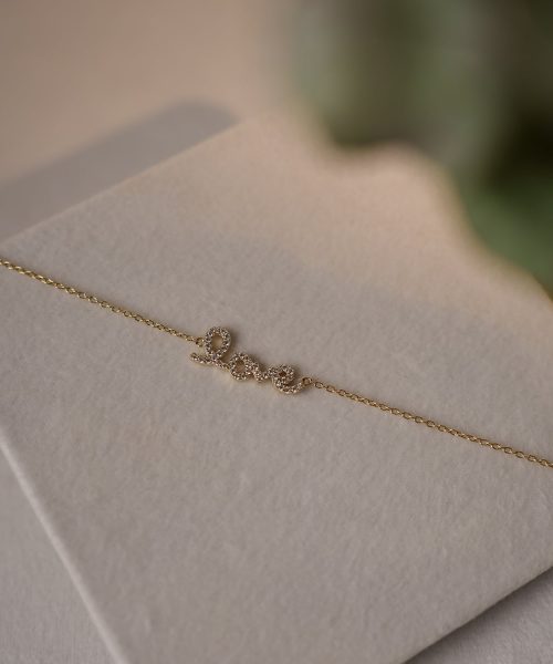 Bright love armbånd i sølv med zirkonia - Bilde 4
