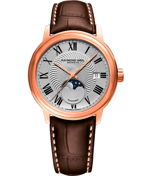 Raymond Weil Maestro Moon Phase 40mm - 2239-PC5-00659