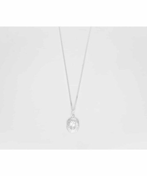 Bjørg Jewellery - Iconic Heart debossed Necklace, 925 Silver