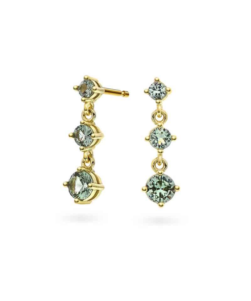 Serena øredobber i sølv med zirkonia