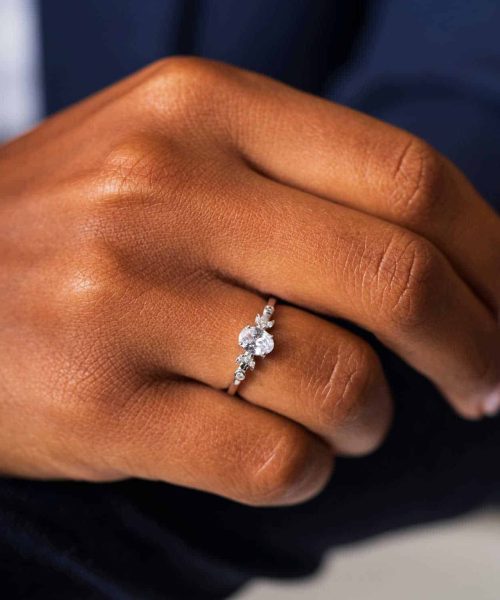 Cora ring i sølv med zirkonia - Bilde 2