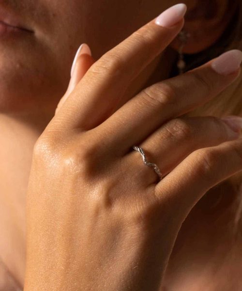 Ocean ring i sølv - Bilde 2
