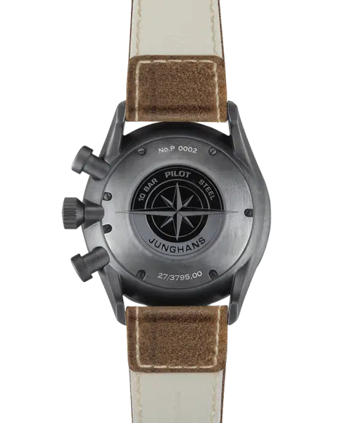 Junghans Pilot Chronoscope 43.3mm - 27/3794.00 - Bilde 3