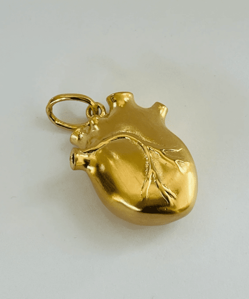 Bjørg Generous Heart gold (pendant only) 18KYG