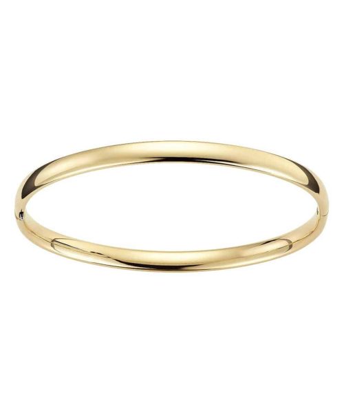 Armring i gull (5mm) oval