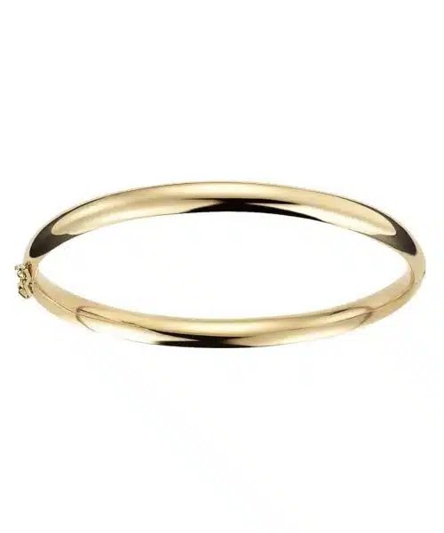Armring i gull (6.5mm) oval