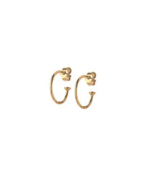 Heiring - Creol Small Rhodium Plated