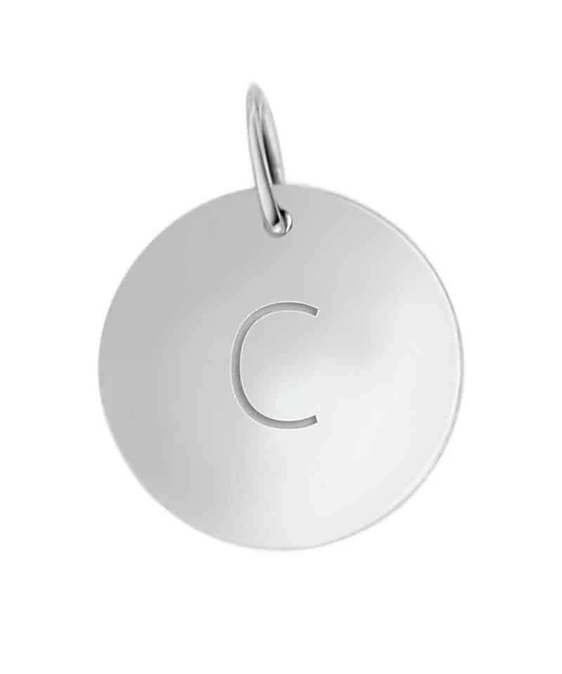 Anheng i sølv, stor C
