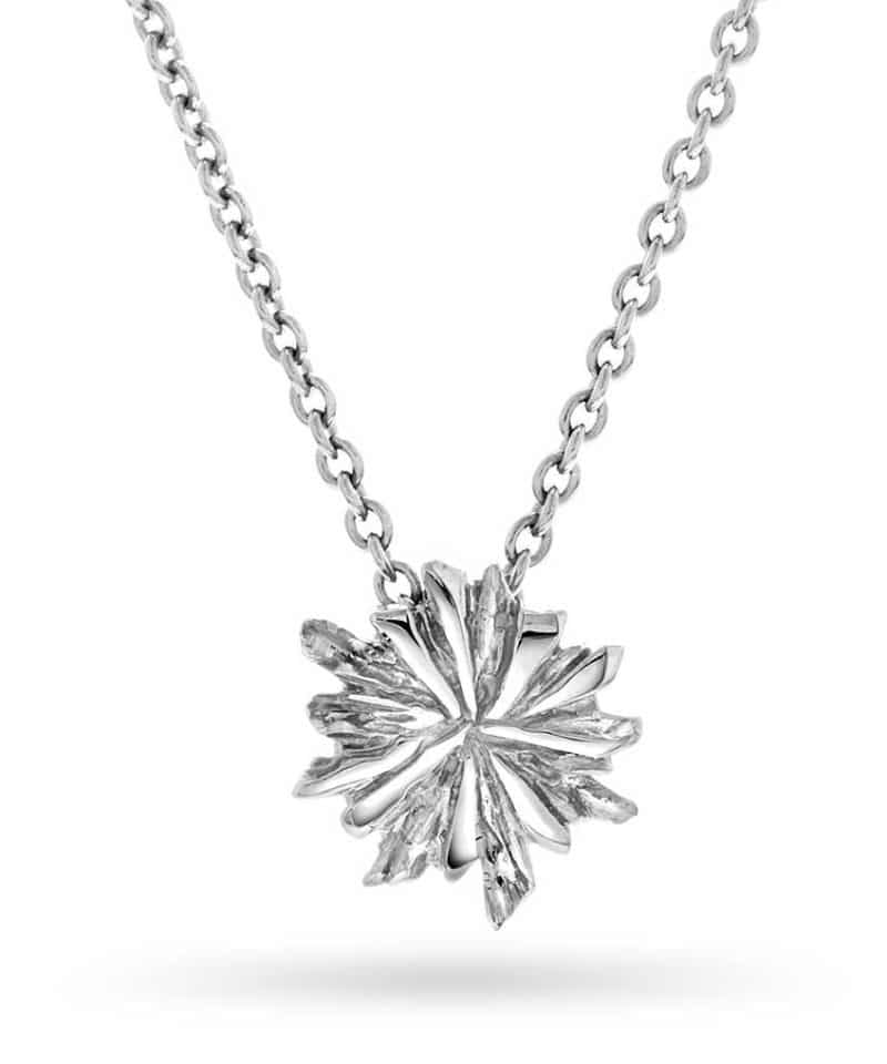 Smykke i sølv midnattssol