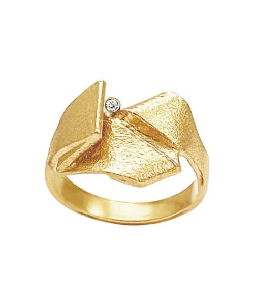 Heiring - MILLE Ring No. 5 with Diamond