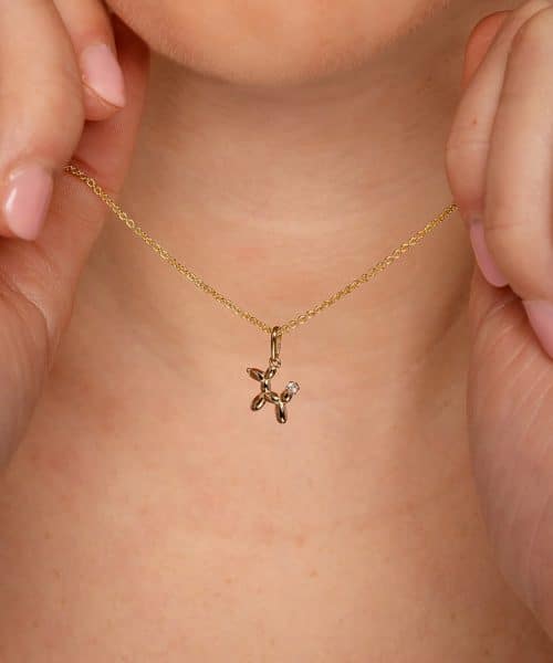 Pan Jewelry - Anheng i gull hund - Bilde 2