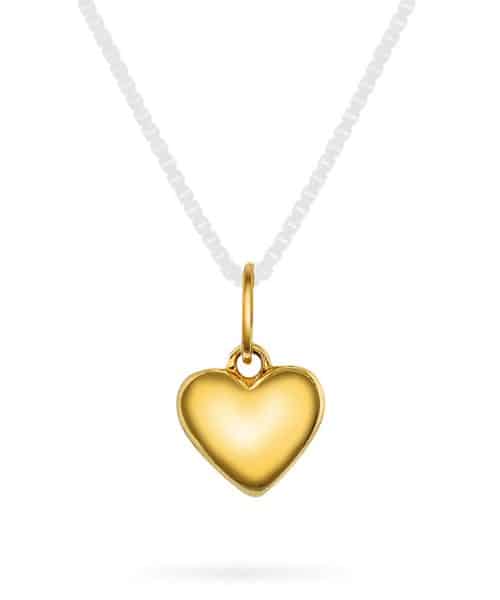 Pan Jewelry - Anheng i gull hjerte