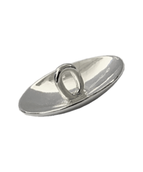 Knapp Rogaland 19 mm gravert, kvit - Bilde 2