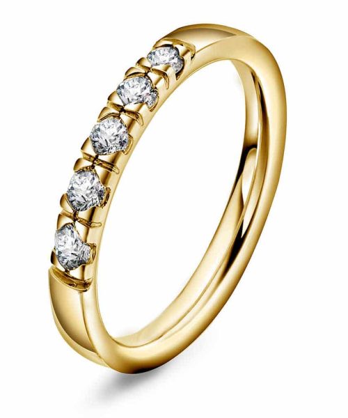 Lady alliansering gg m/dia 0,25ct tw.si