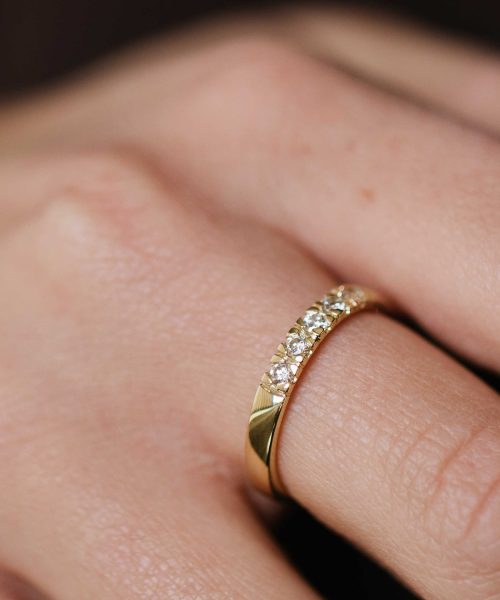 Lady alliansering gg m/dia 0,25ct tw.si - Bilde 2