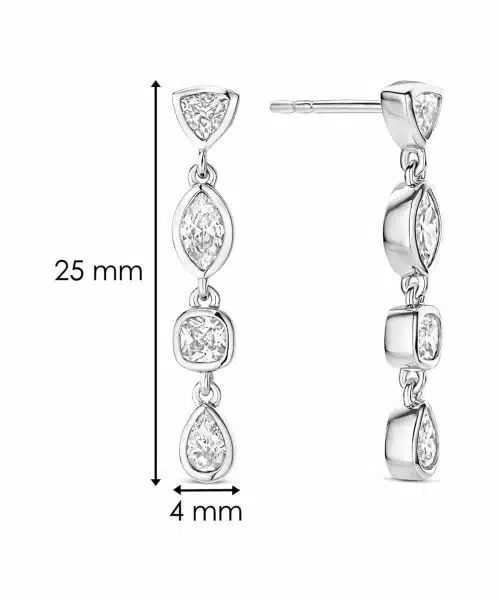 Ti Sento - Milano Earrings 78003ZI - Bilde 4