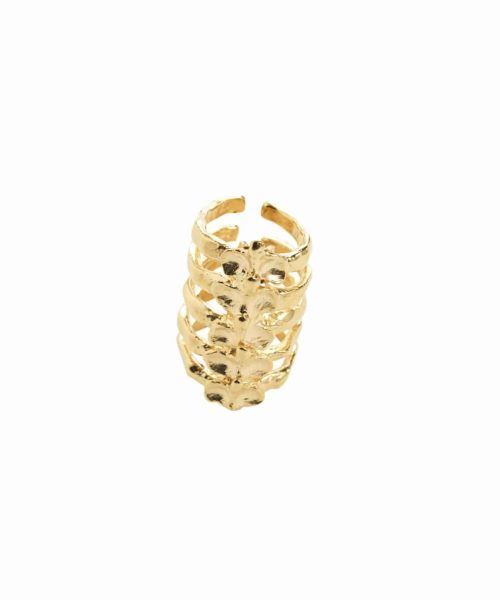 After Eden Spine Ring, Yellow Gold - Bjørg