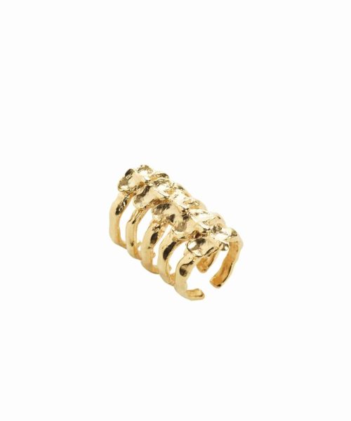 After Eden Spine Ring, Yellow Gold - Bjørg - Bilde 2