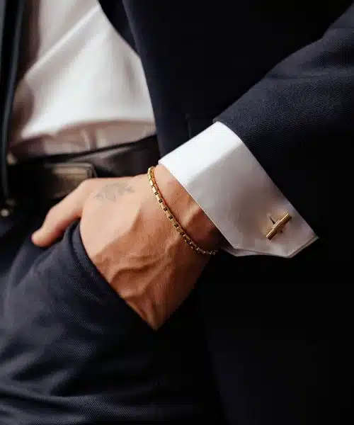 Ur armbånd i forgylt stål - Bilde 2