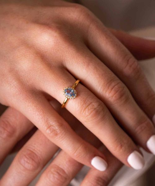 Athens Charm ring i sølv med zirkonia - Bilde 2