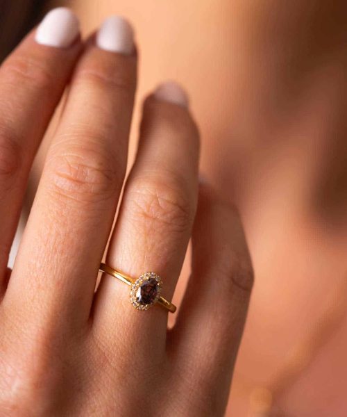 Athens Charm ring i sølv med zirkonia - Bilde 2
