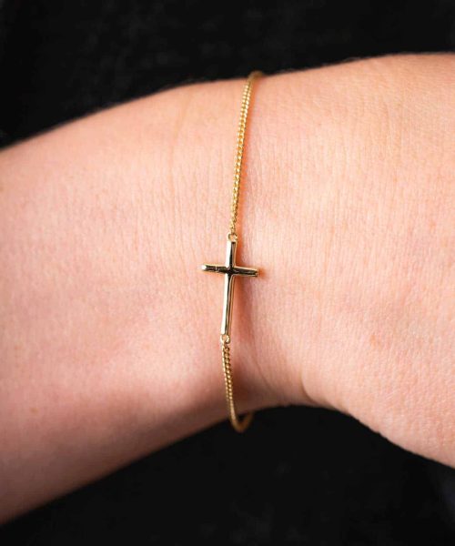 Armbånd i sølv kors - Bilde 2