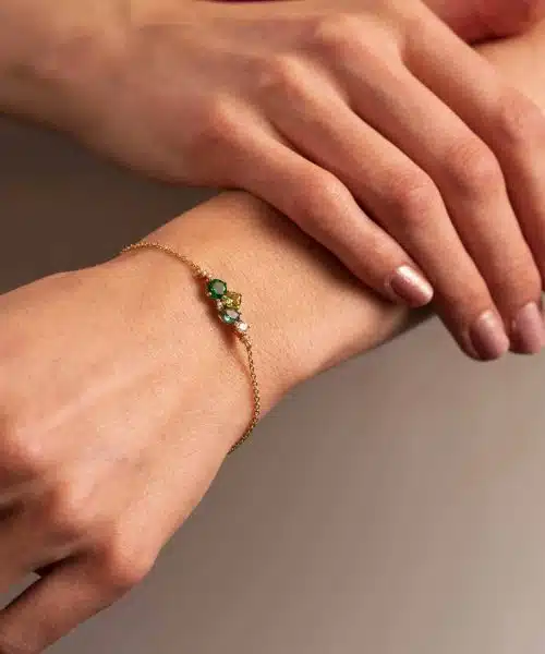 GLAM armbånd med grønne toner - Bilde 2