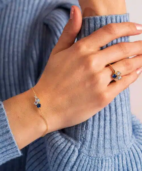 GLAM armbånd med blå toner - Bilde 2