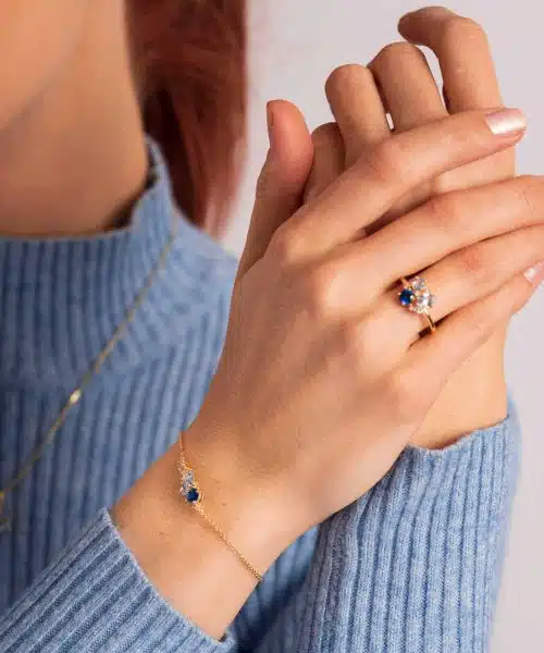 GLAM armbånd med blå toner - Bilde 3