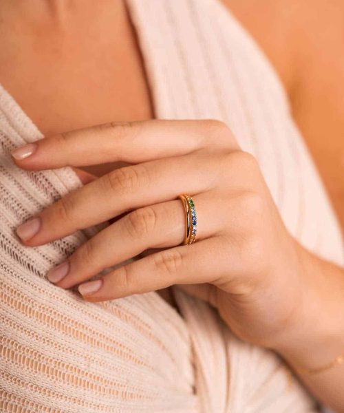 Austin ring i sølv med zirkonia - Bilde 3