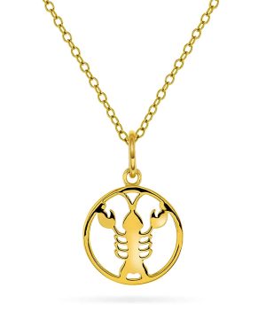 Smykke i sølv - Krepsen