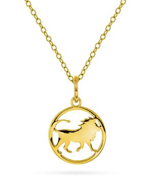 Smykke i sølv - Løven