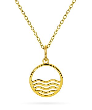 Smykke i sølv - Vannmannen