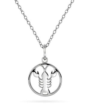 Smykke i sølv - Krepsen