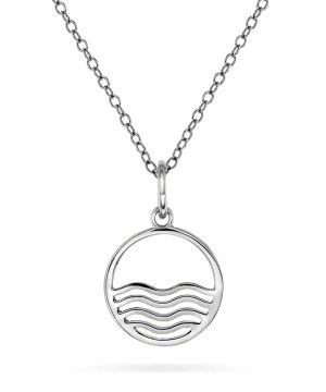 Smykke i sølv - Vannmannen