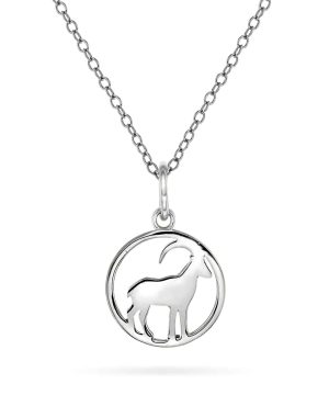 Smykke i sølv - Steinbukken