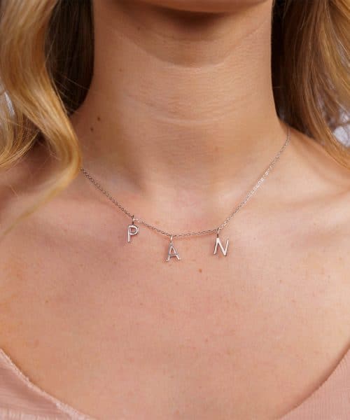 Pan Jewelry - Letters smykke i 925 sølv J - Bilde 3