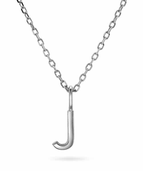 Pan Jewelry - Letters smykke i 925 sølv J