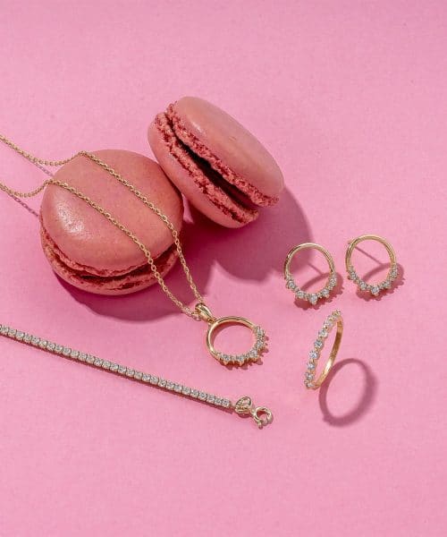 Pan Jewelry - Starlight smykke i 925 forgylt sølv - Bilde 5