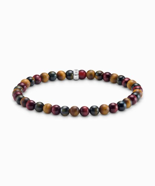 Thomas Sabo Talisman bracelet with tiger eye beads