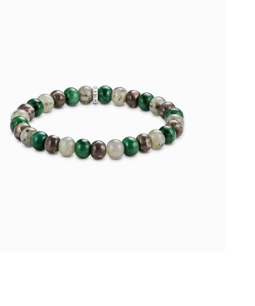 Thomas Sabo Bracelet jasper, jade and labradorite 9 mm
