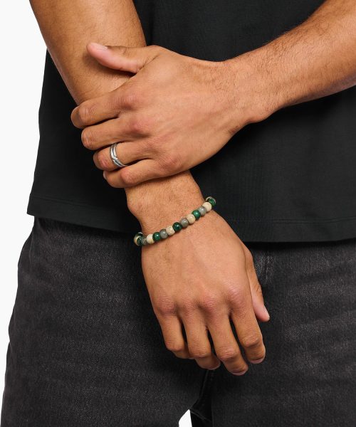 Thomas Sabo Bracelet jasper, jade and labradorite 9 mm - Bilde 3